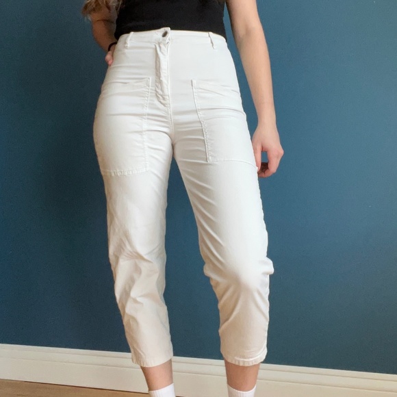 Pantalons 7/8 beige - Picture 1 of 5